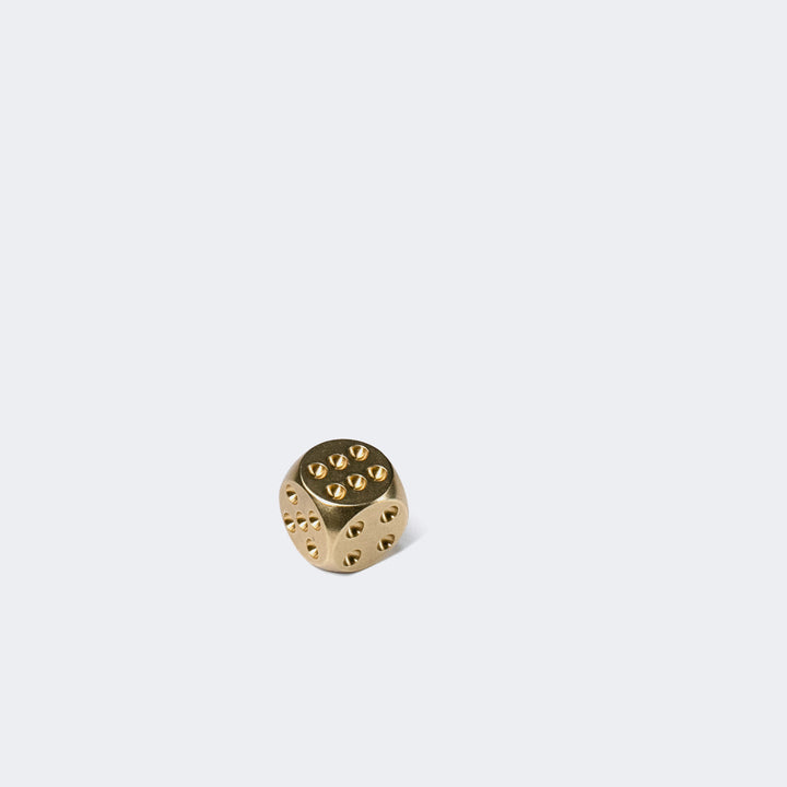 Brass Dice 13 mm 1 pc. 