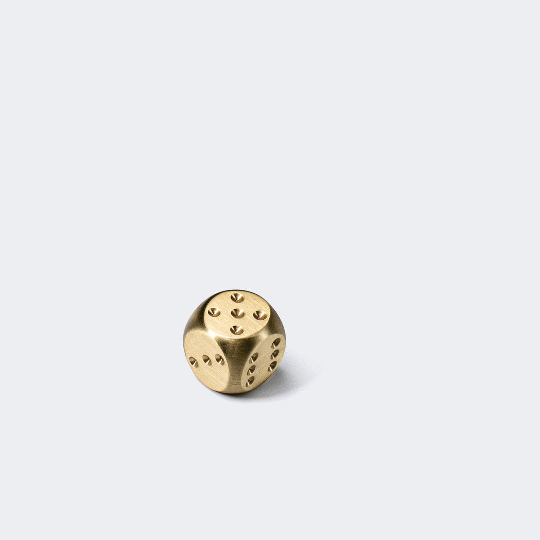 Brass Dice 16 mm 1 pc. 