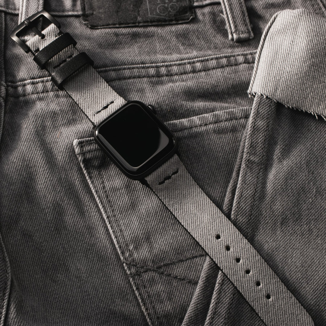Denim Apple Watch Strap 