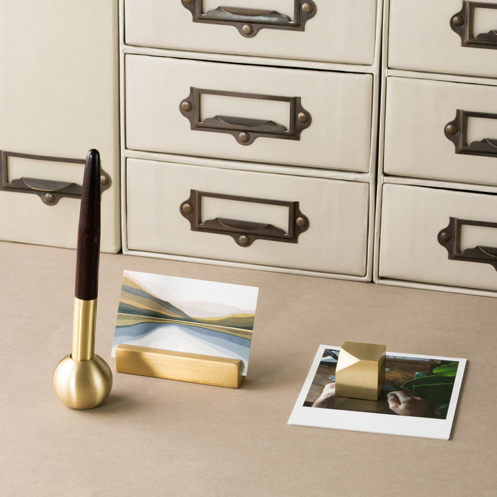 Brass Office Set - Set of 4 with Gift Box Default Title 