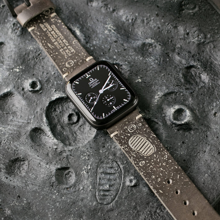 Silver Moon - Apple Watch Leather Band - Antique Brown Default Title 