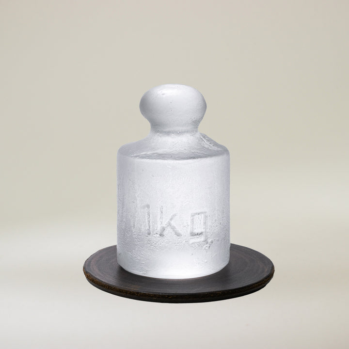 Glass Scale Weight Sculpture Default Title 