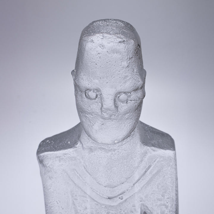 Glass Urfa Man Sculpture - Gobeklitepe