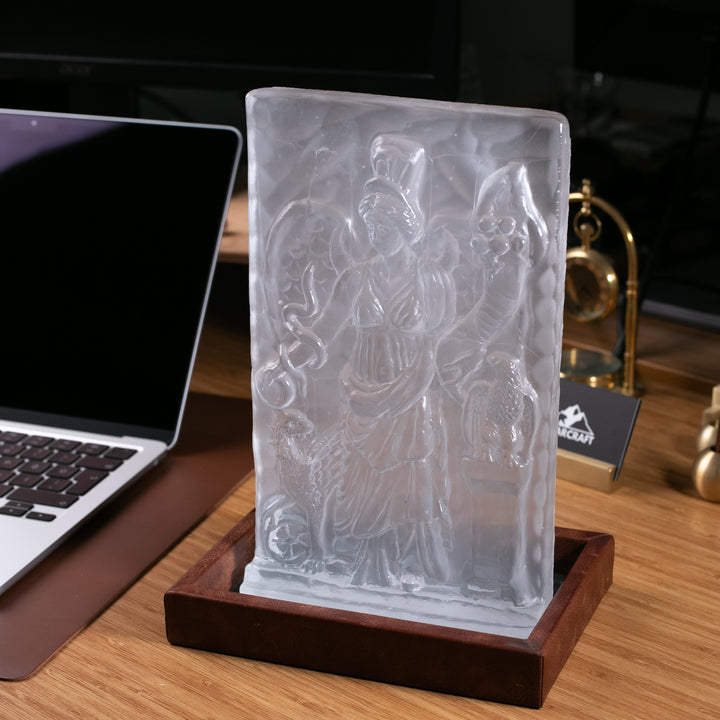 Glass Laodikeia Queen Relief