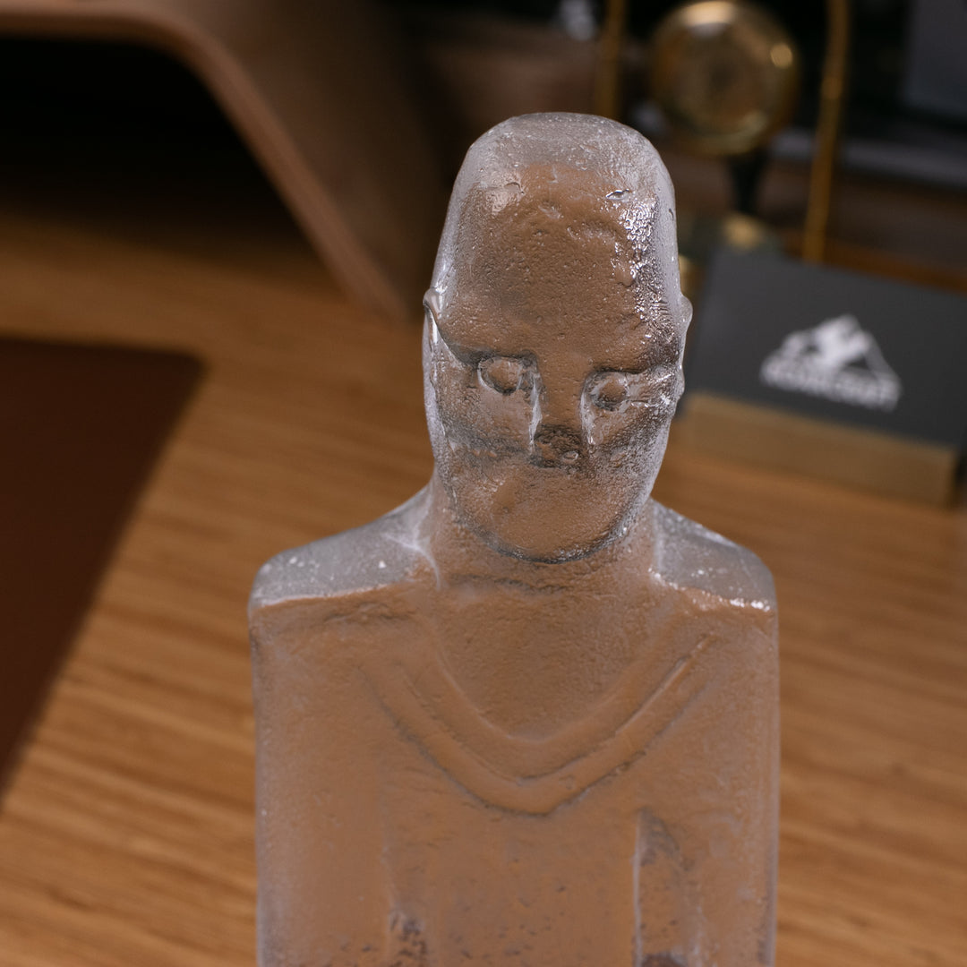 Glass Urfa Man Sculpture - Gobeklitepe