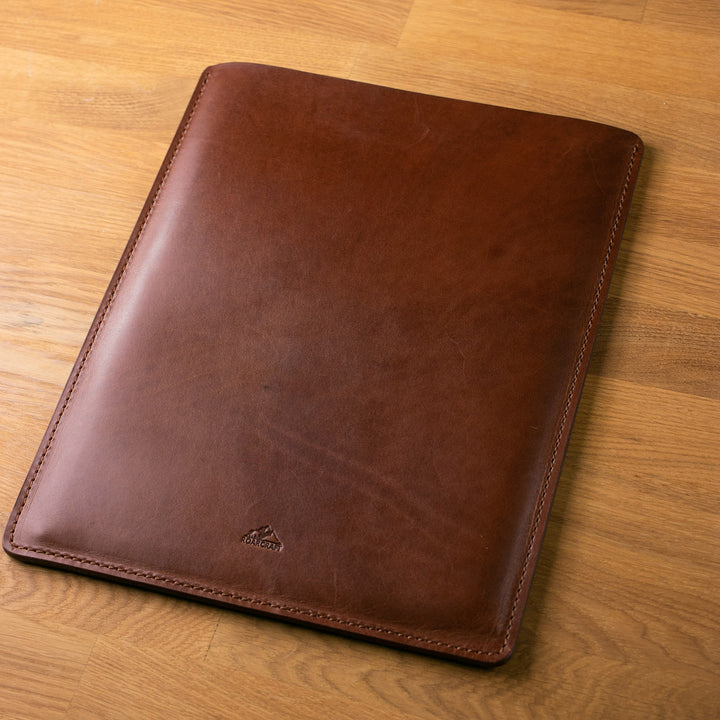Leather MacBook Sleeve Brown