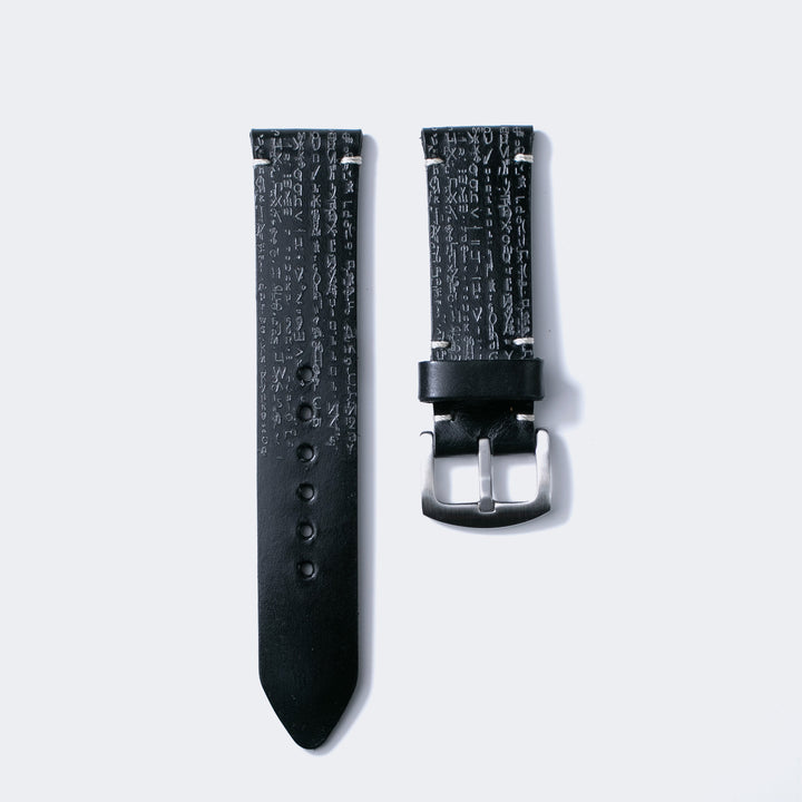 Matrix - Leather Watch Strap - Black Default Title 