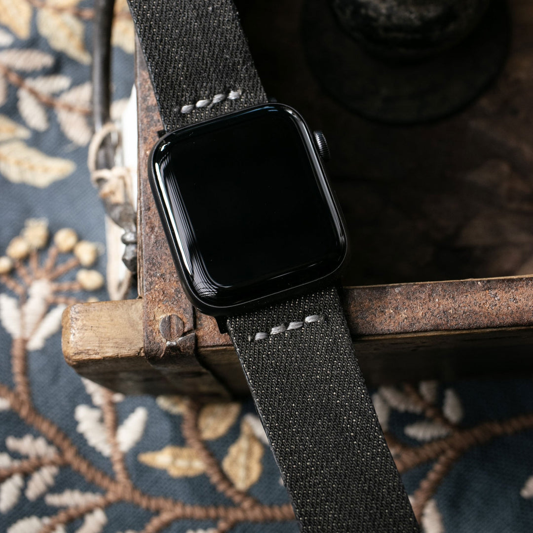 Denim Apple Watch Strap 