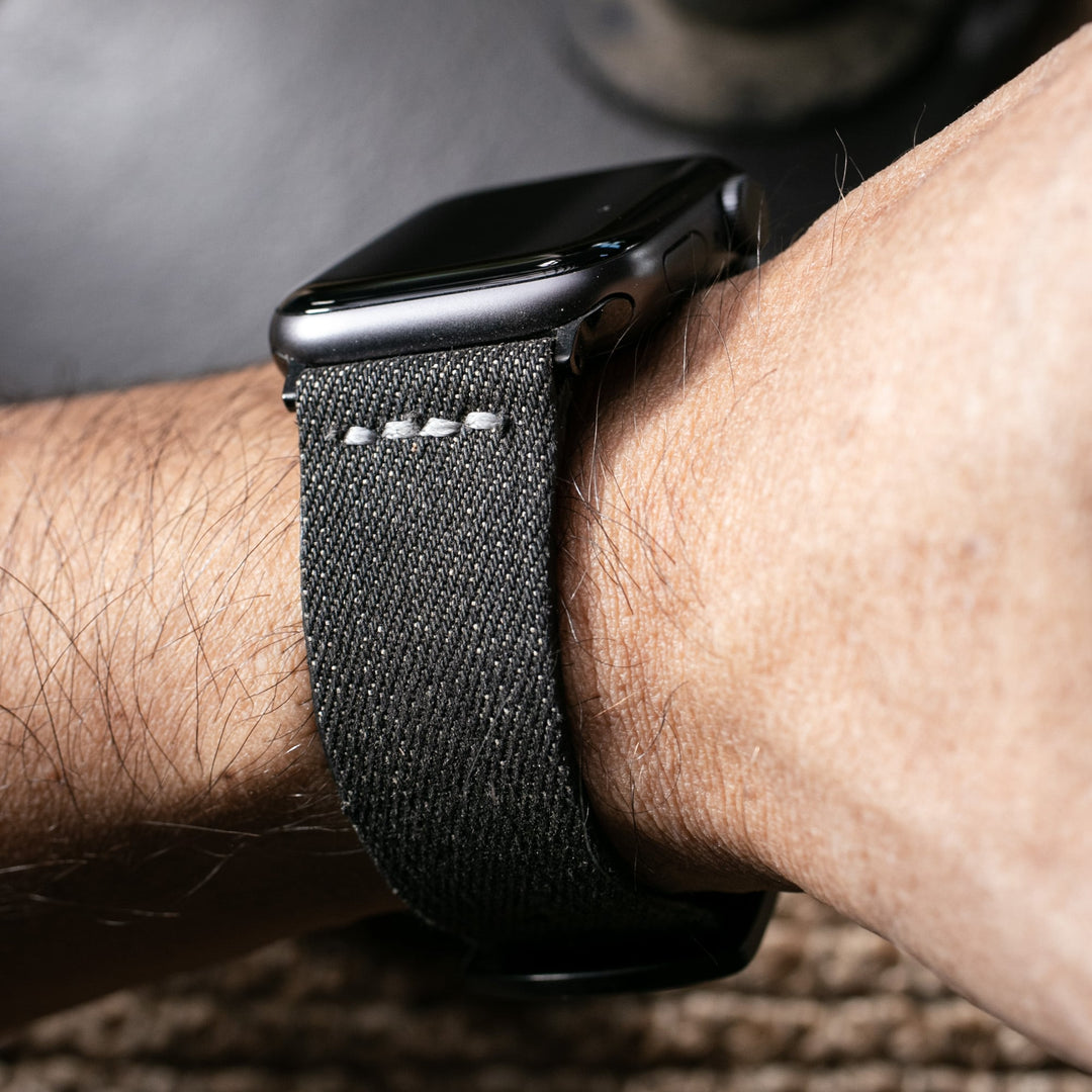 Denim Apple Watch Strap 