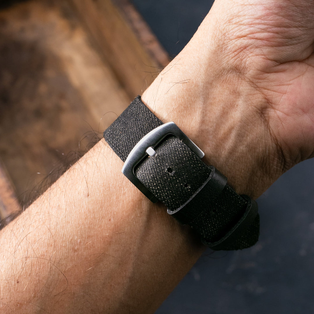 Denim Watch Strap 