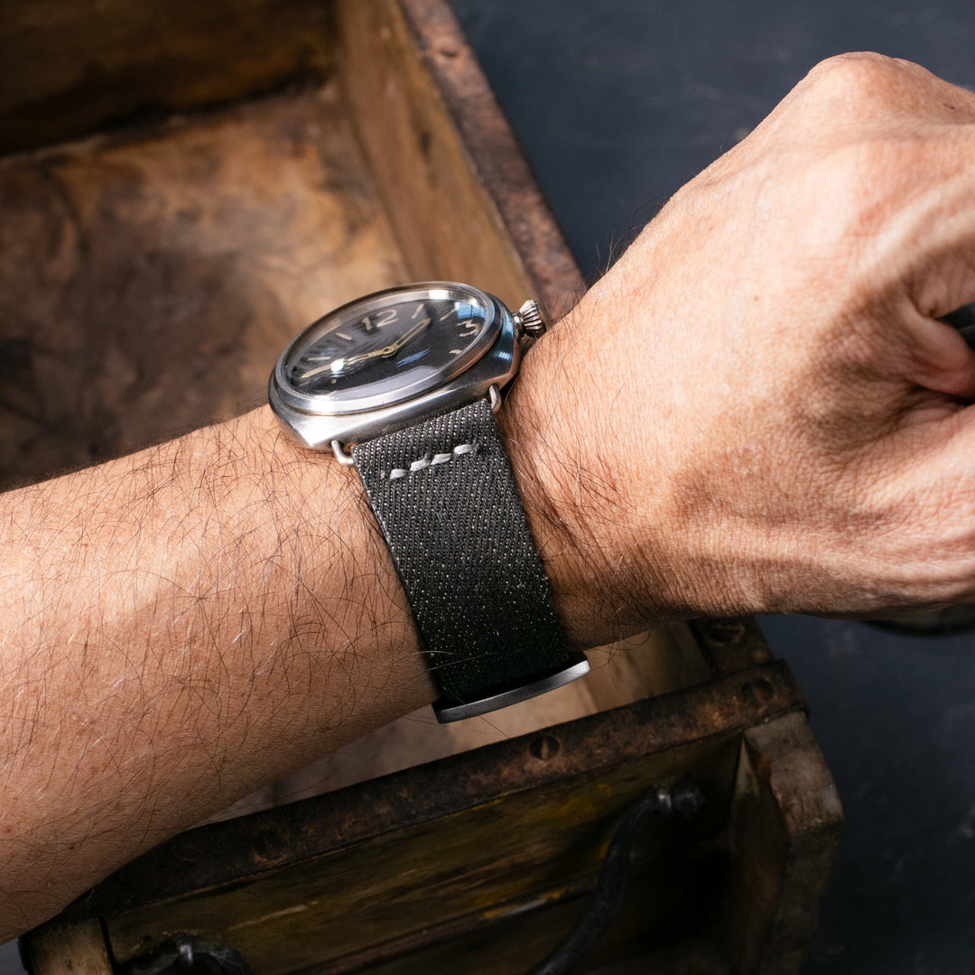 Denim Watch Strap 