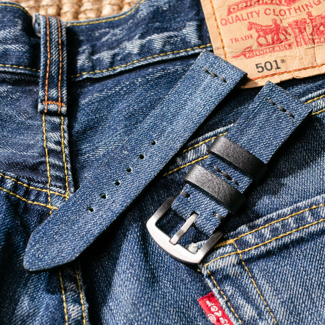 Denim Watch Strap 