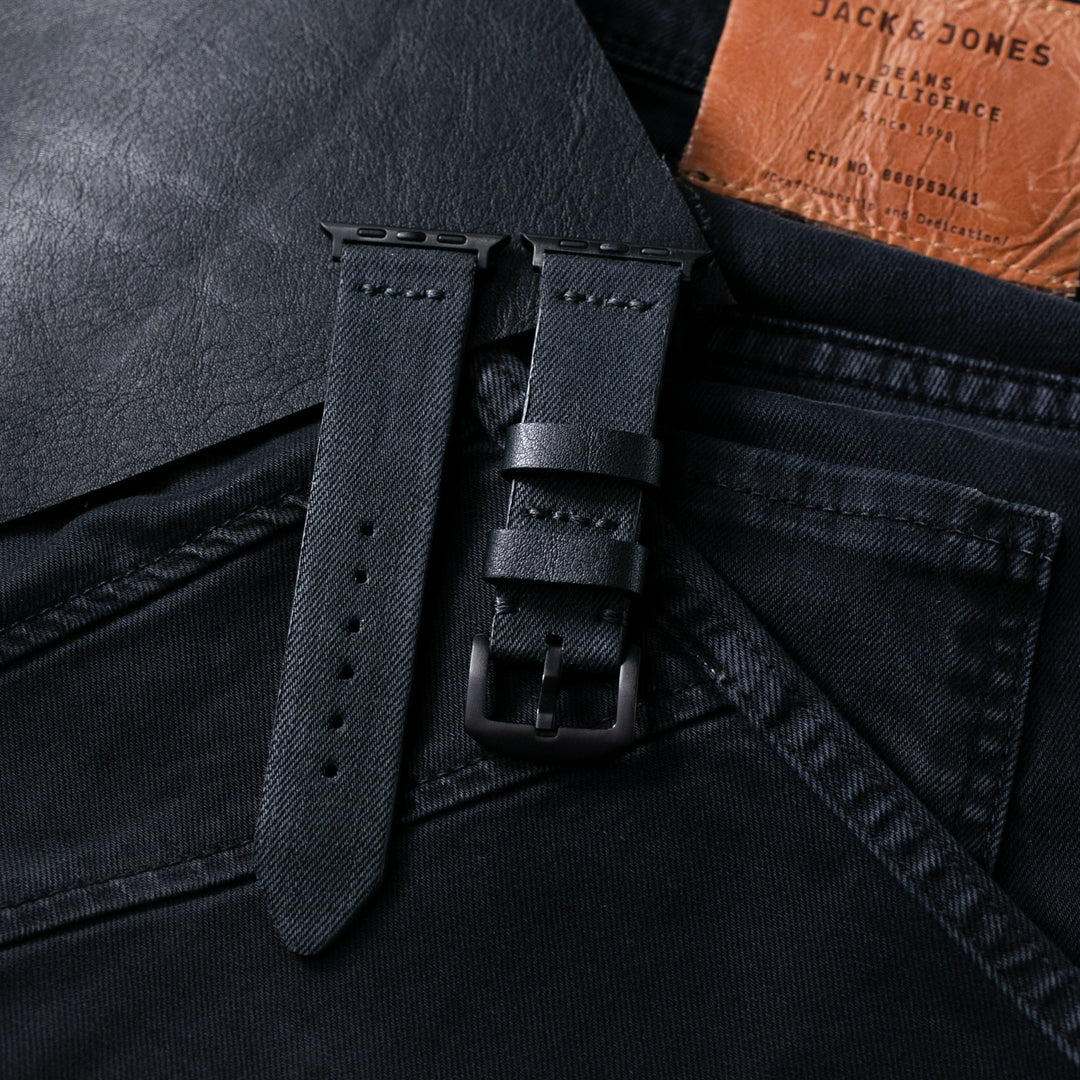 Denim Apple Watch Strap 
