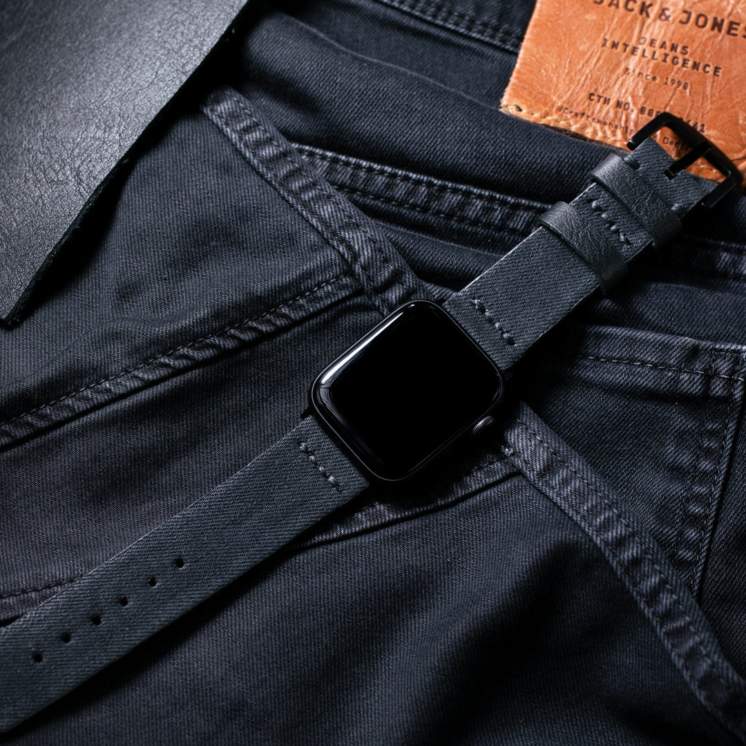 Denim Apple Watch Strap 