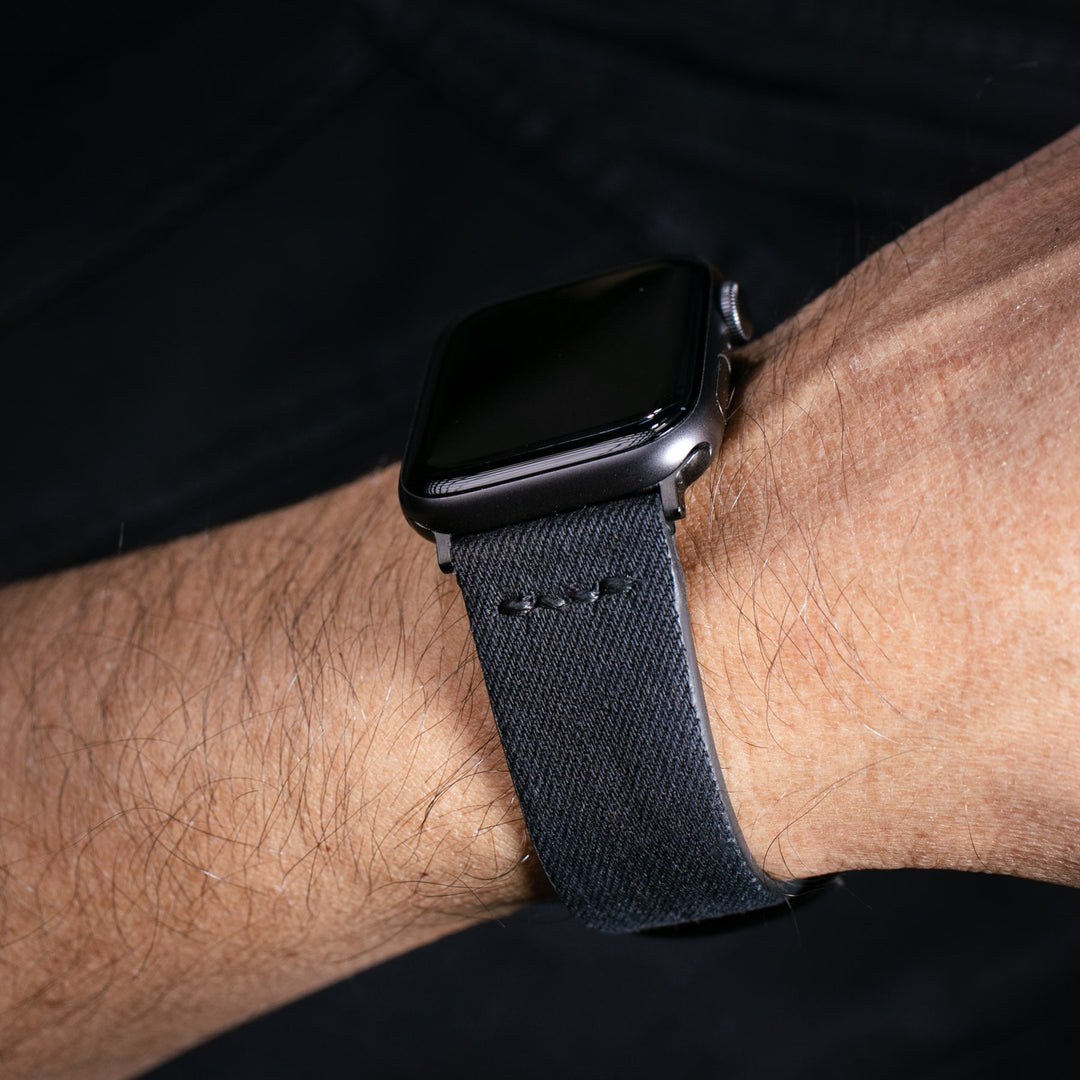 Denim Apple Watch Strap 