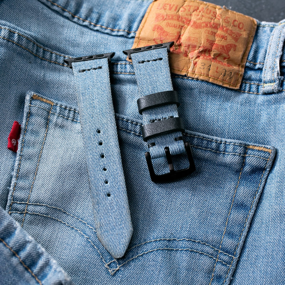 Denim Apple Watch Strap #02