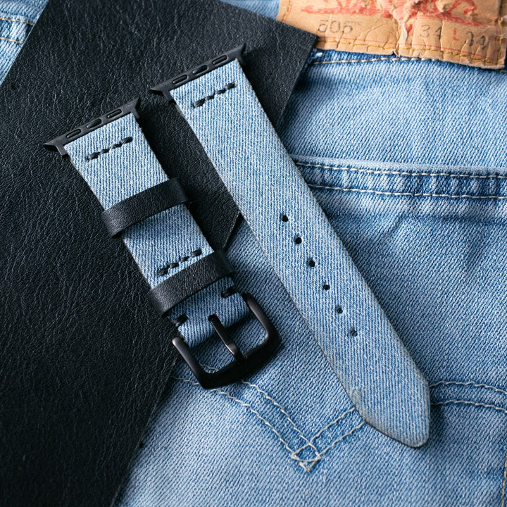 Denim Apple Watch Strap 