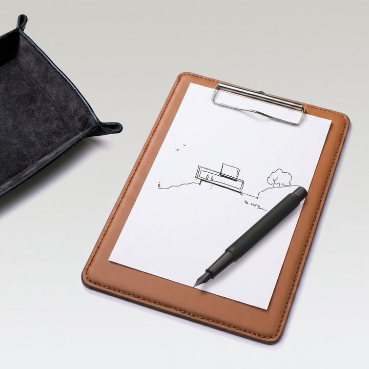 Leather A5 Clipboard