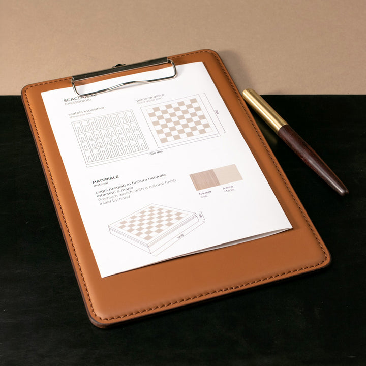 Leather A5 Clipboard