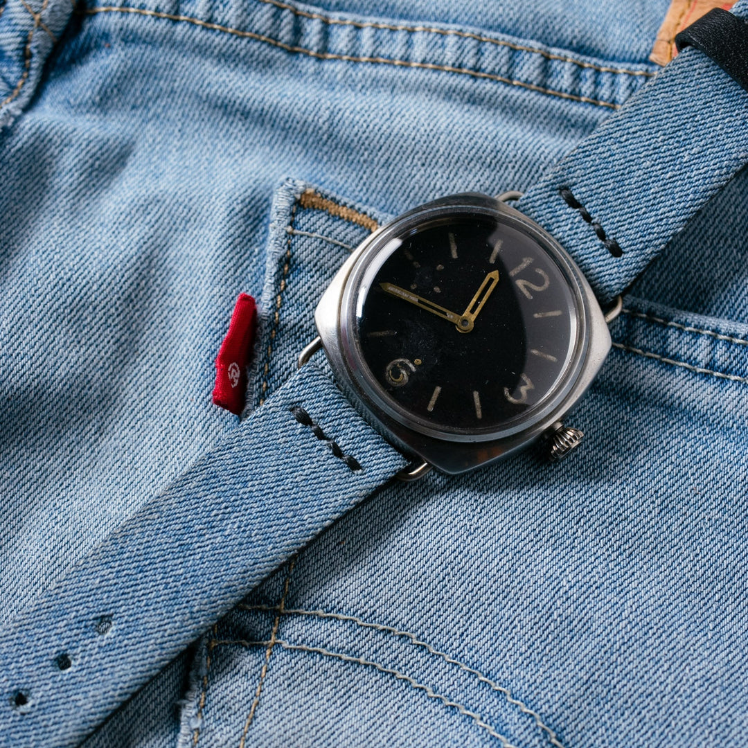 Denim Watch Strap 