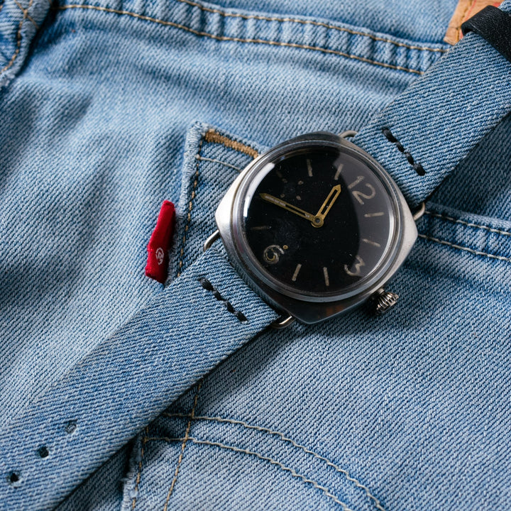 Denim Watch Strap 