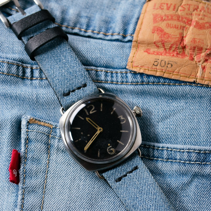 Denim Watch Strap 