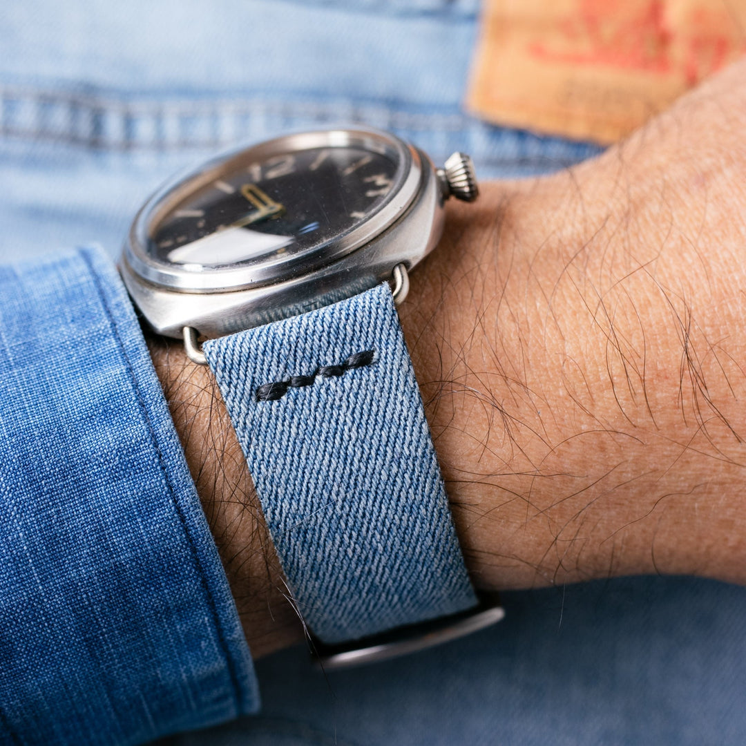 Denim Watch Strap 