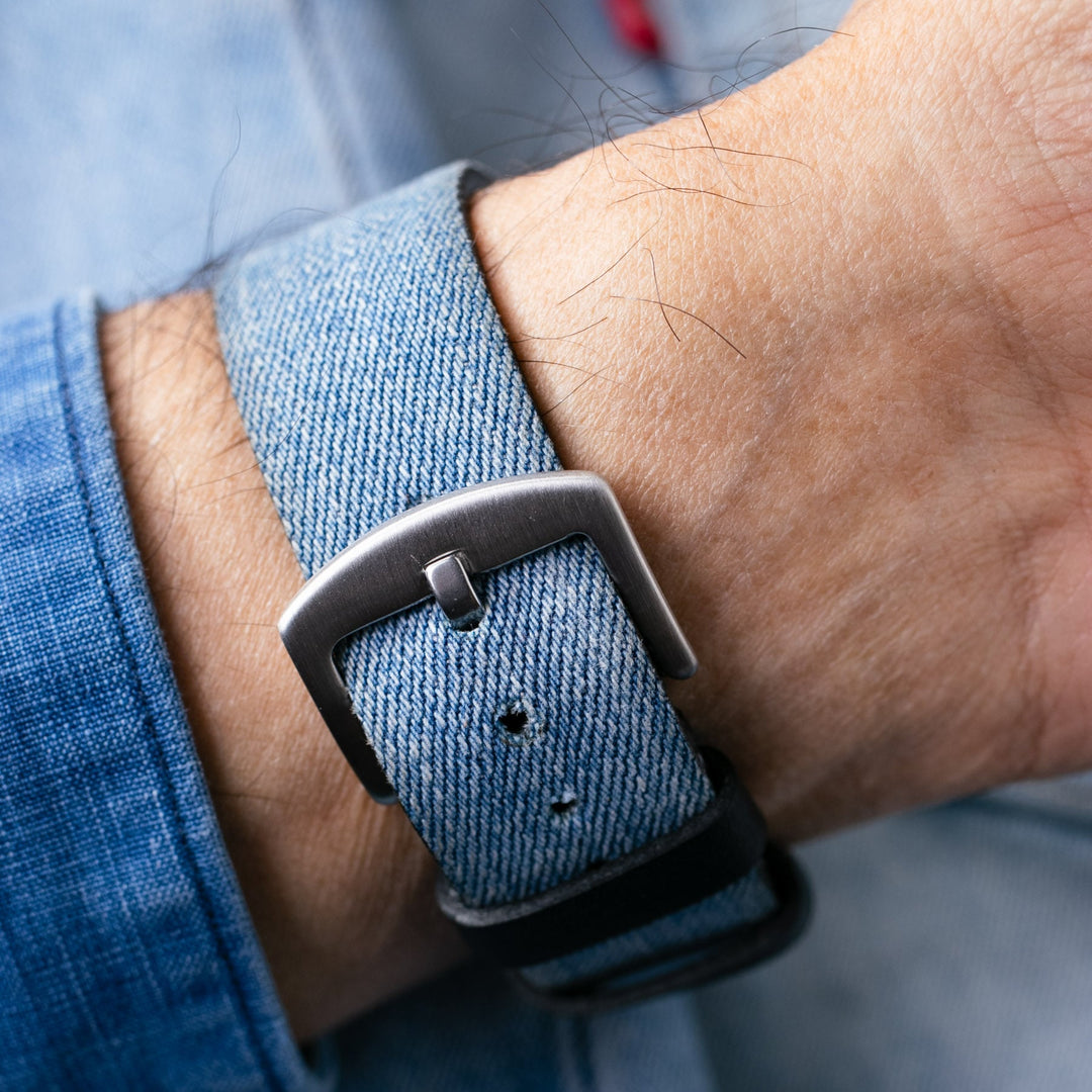 Denim Watch Strap 