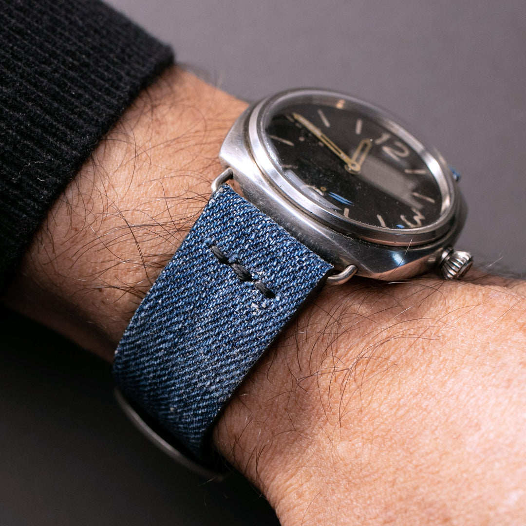 Denim Watch Strap 
