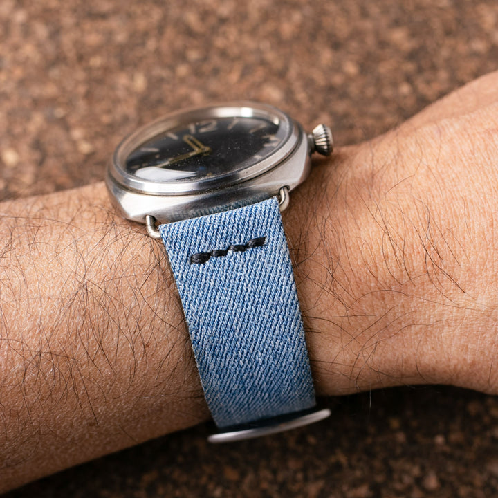 Denim Watch Strap 