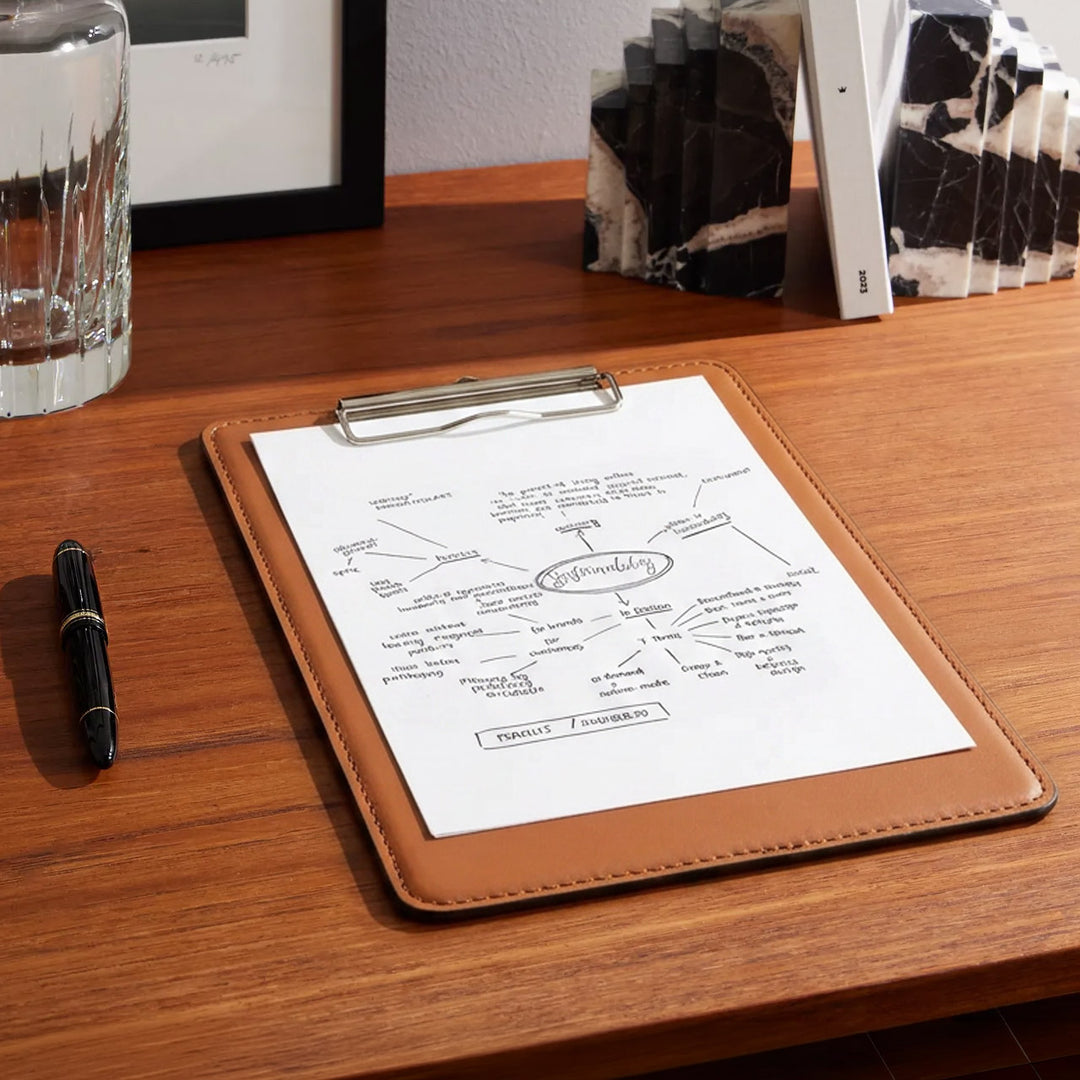 Leather A5 Clipboard