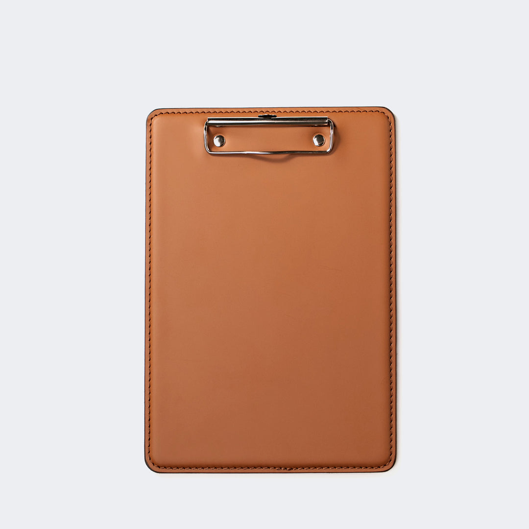 Leather A5 Clipboard Caramel