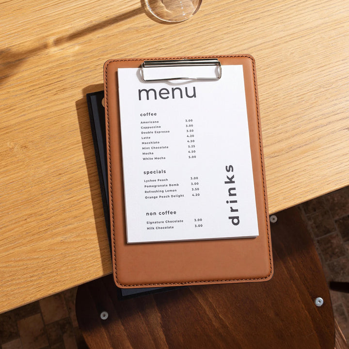 Leather A5 Clipboard