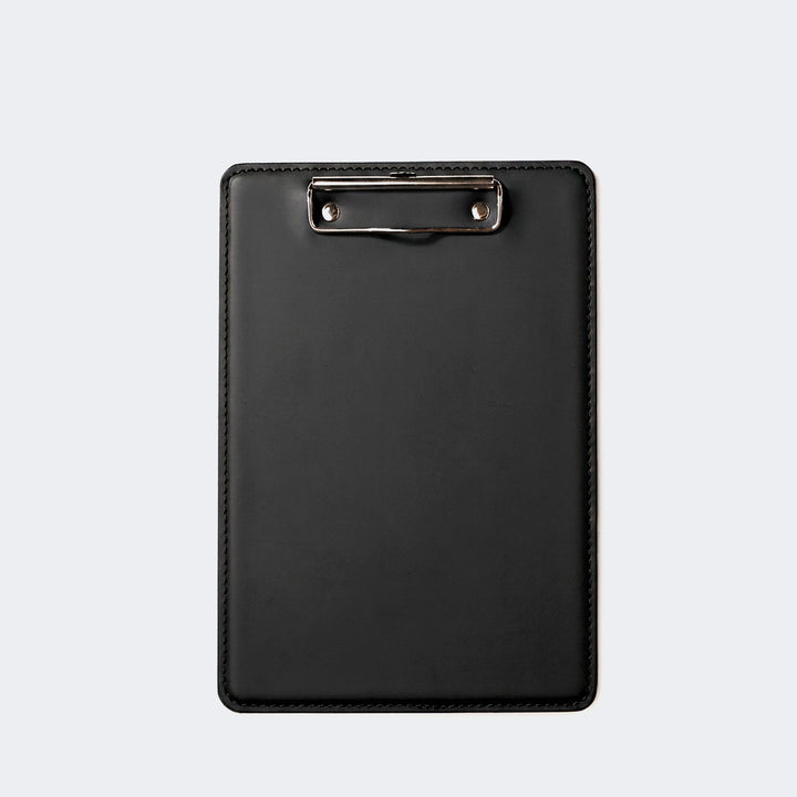 Leather A5 Clipboard Black