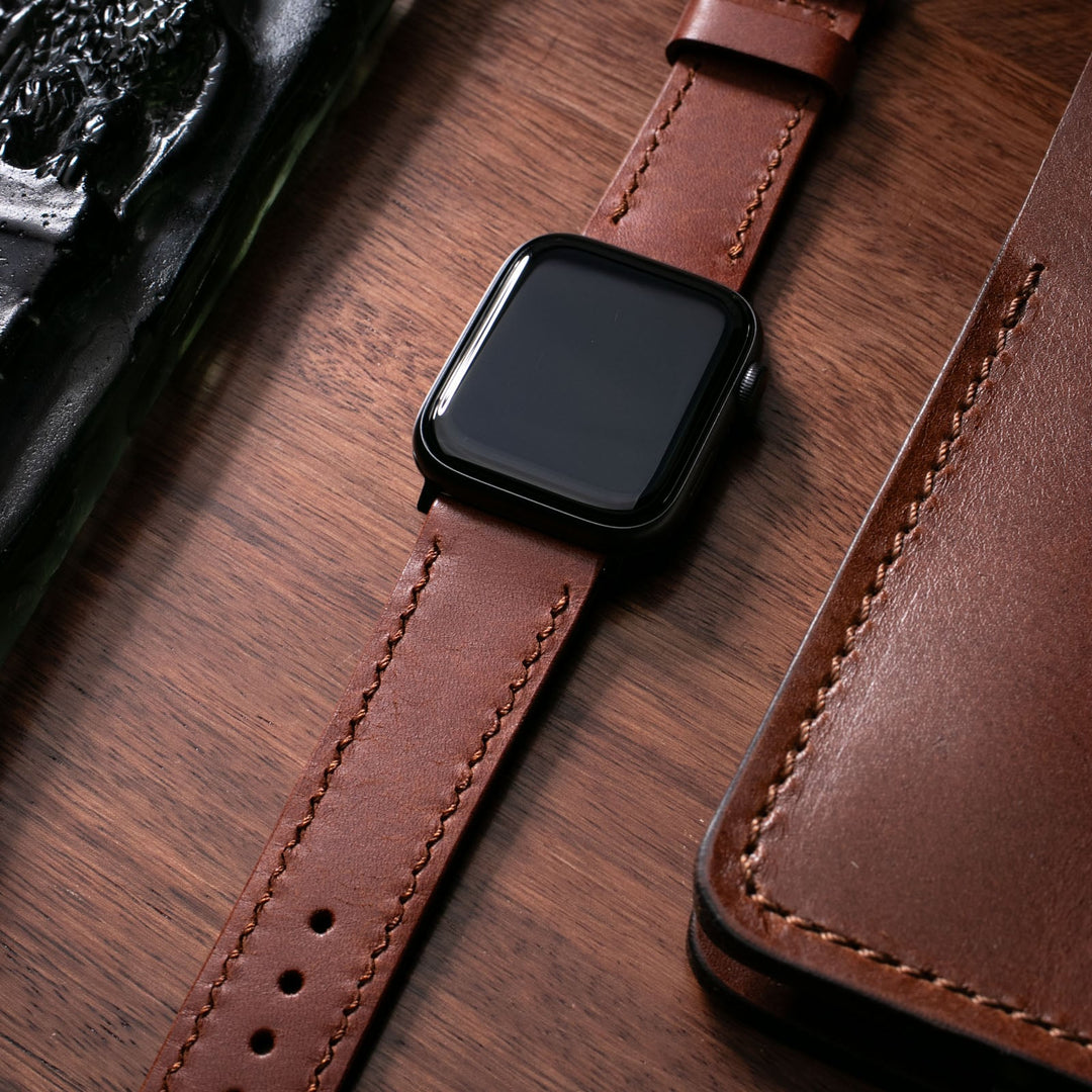 Custom Made Apple Watch Strap - Chocolate Pueblo