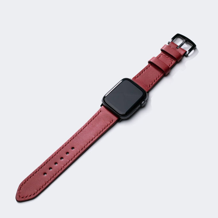 Custom Made Apple Watch Strap - Coral Red Pueblo