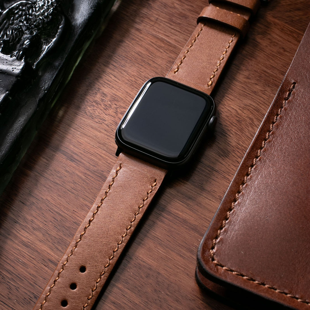 Custom Made Apple Watch Strap - Hazelnut Pueblo