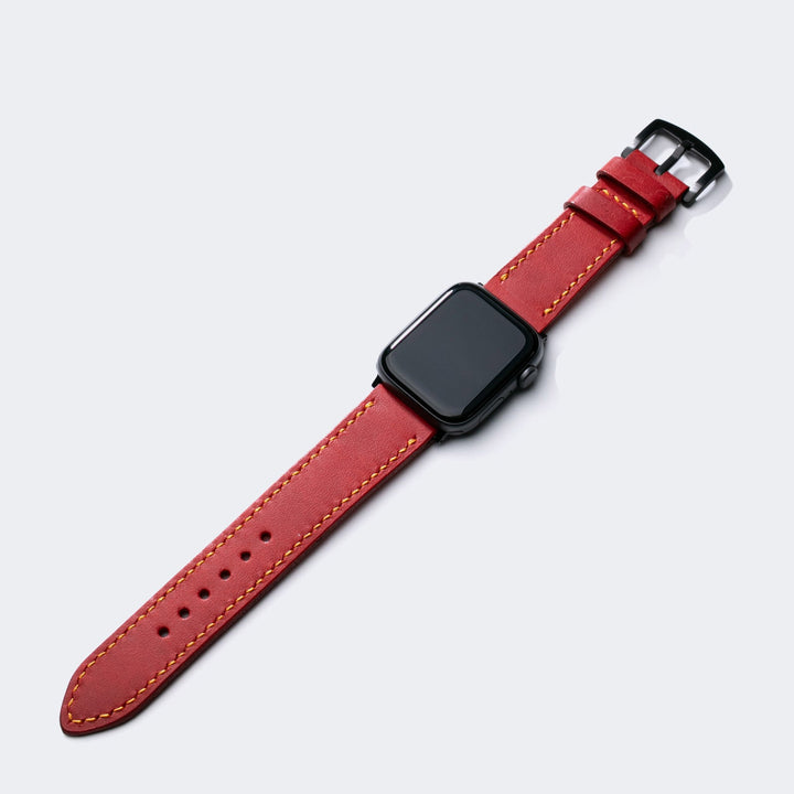 Custom Made Apple Watch Strap - Flame Red Pueblo