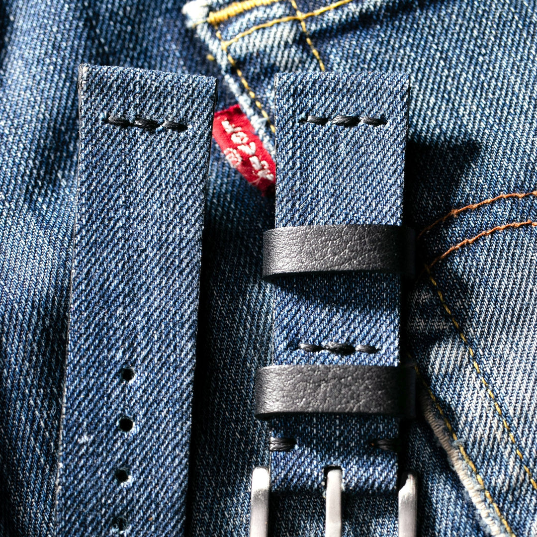 Denim Watch Strap 