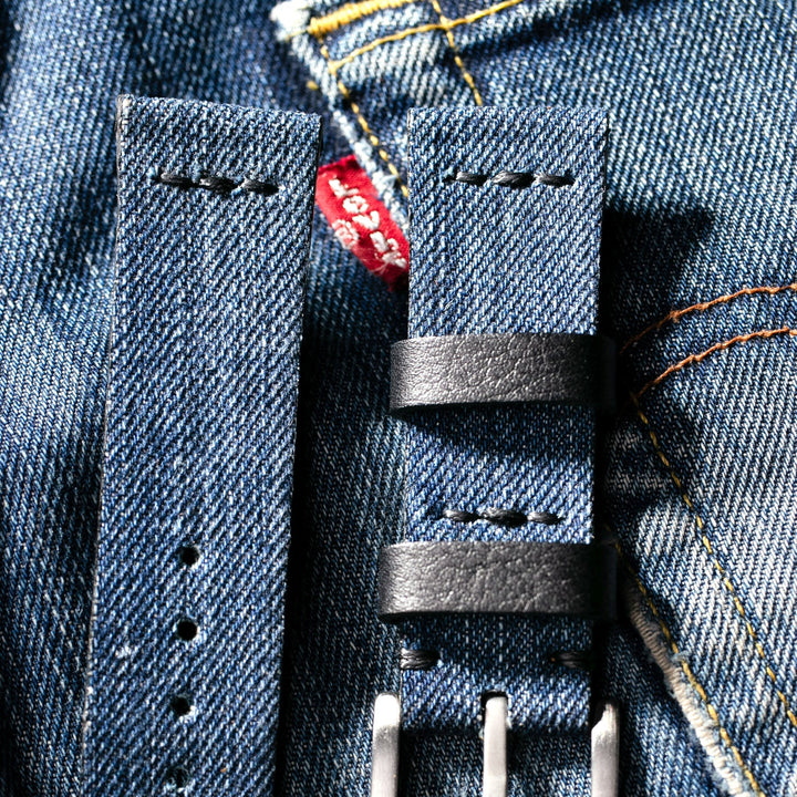 Denim Watch Strap 