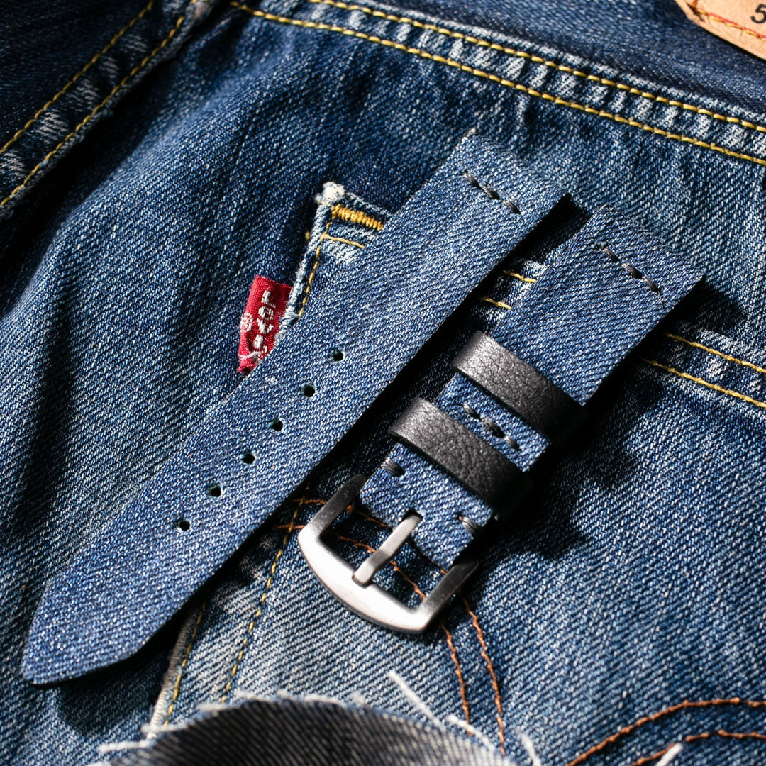 Denim Watch Strap 