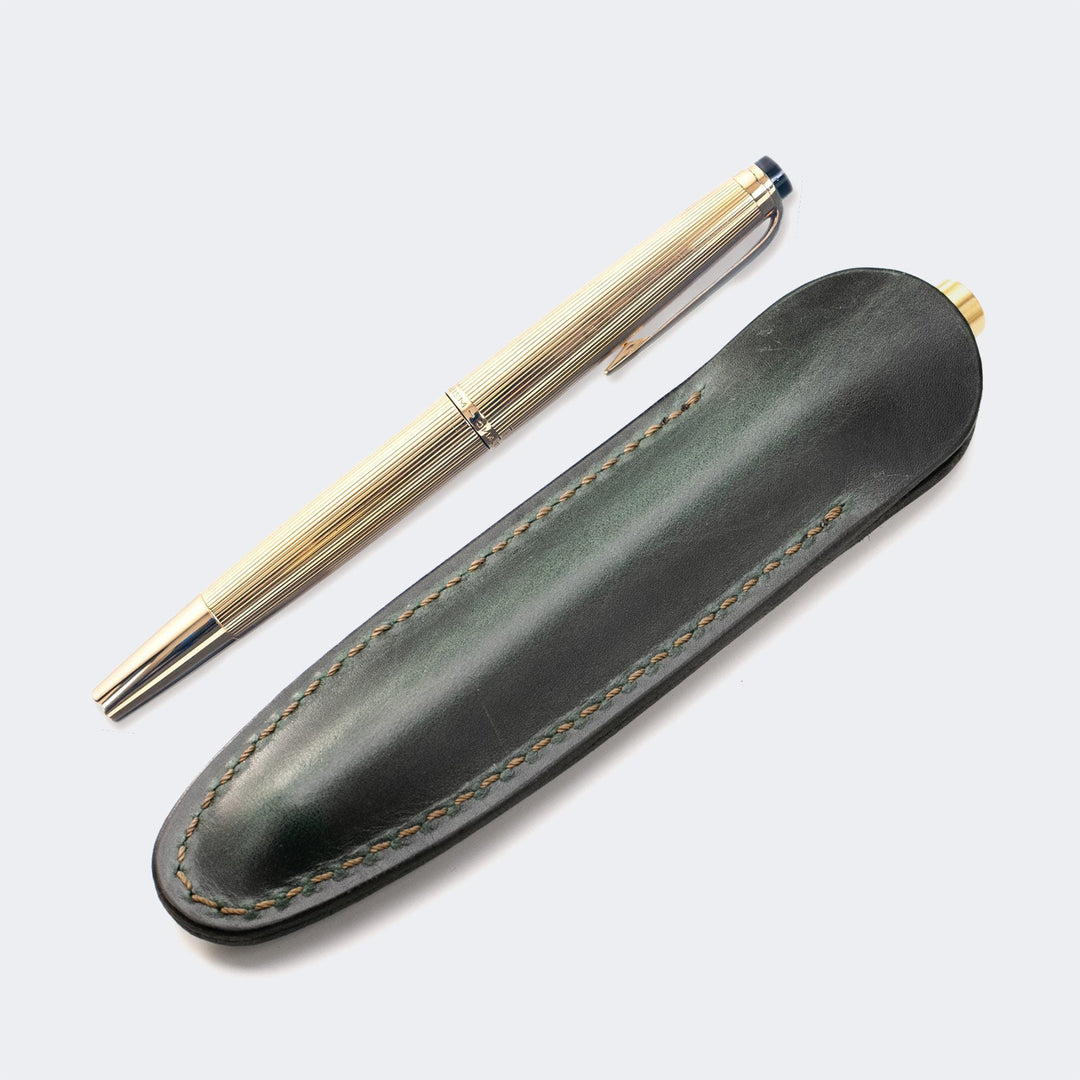 Single Pen Case Green