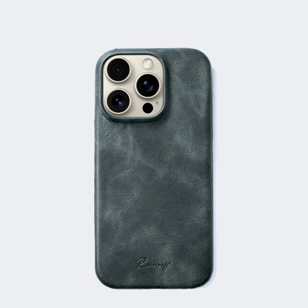 iPhone 16 Series Leather Case Emerald #MWS Options 5