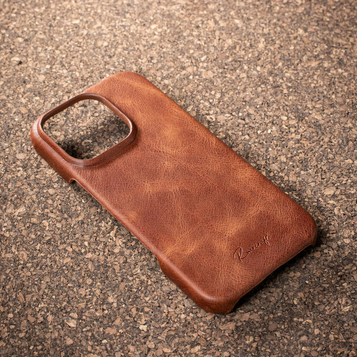 iPhone Leather Wrapped Case