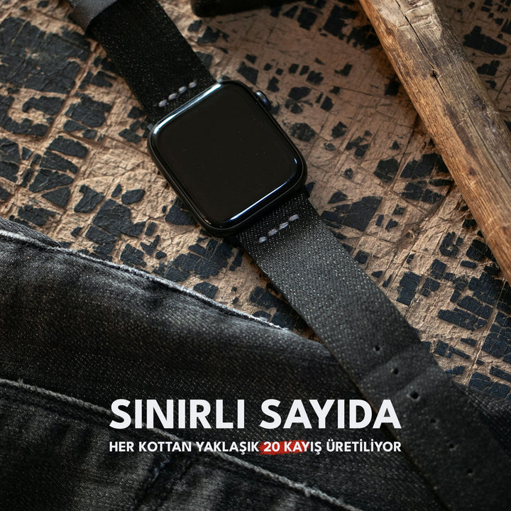 Denim Apple Watch Strap 