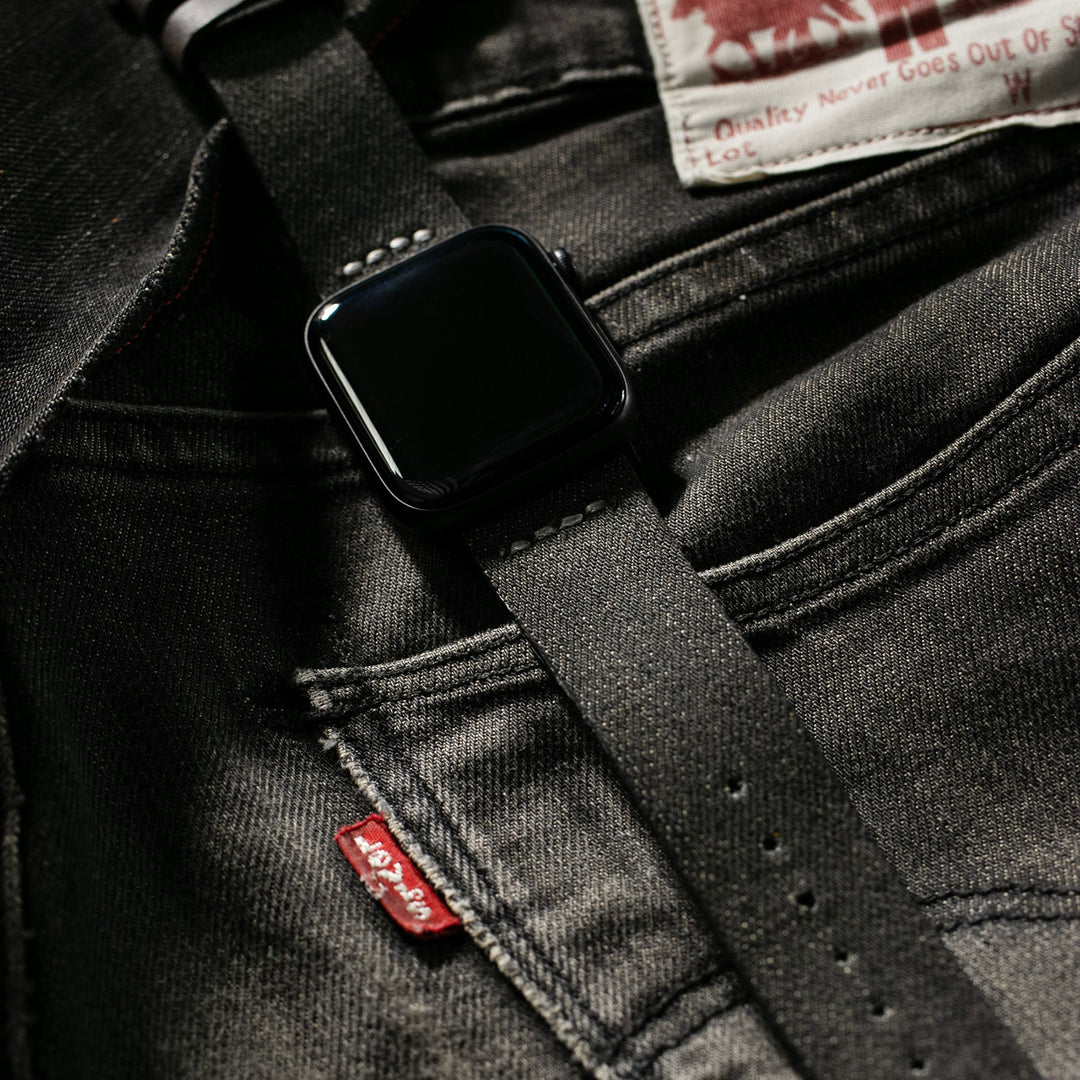 Denim Apple Watch Strap 