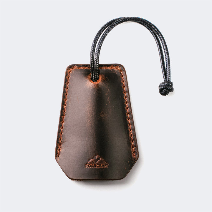 Leather Key Case Brown