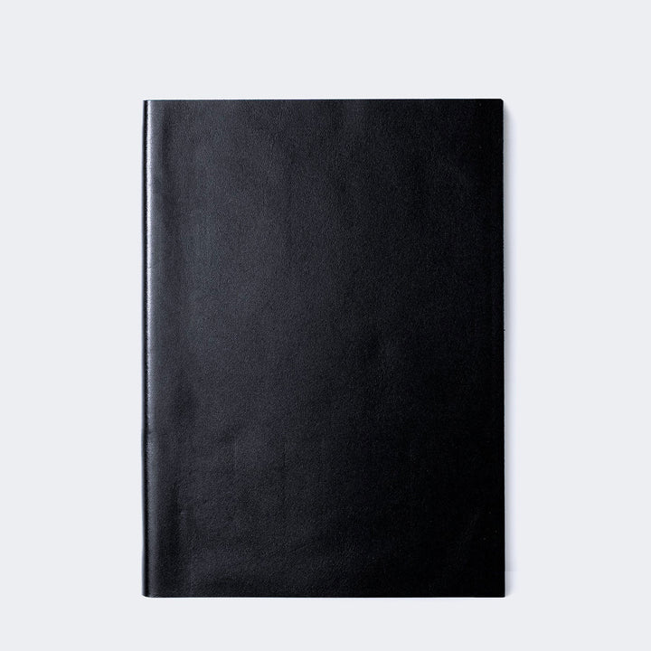 A5 Leather Notebook Black