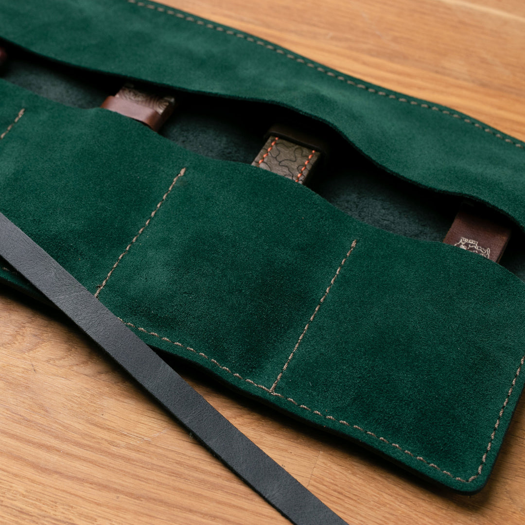 Leather Travel Watch Roll