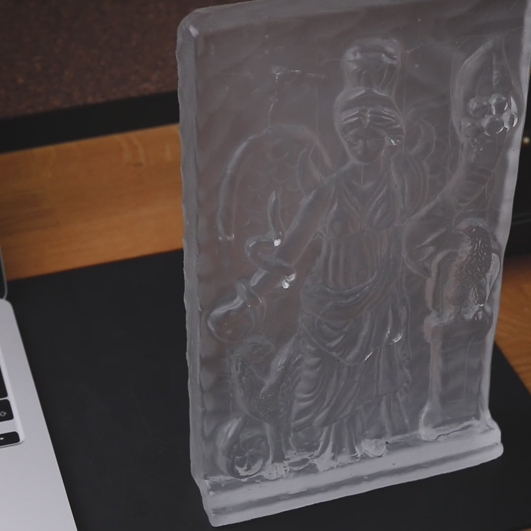 Glass Laodikeia Queen Relief